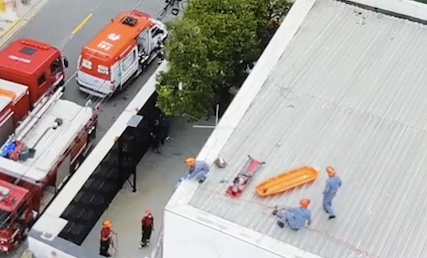 Homem morre eletrocutado no Centro de Mogi das Cruzes