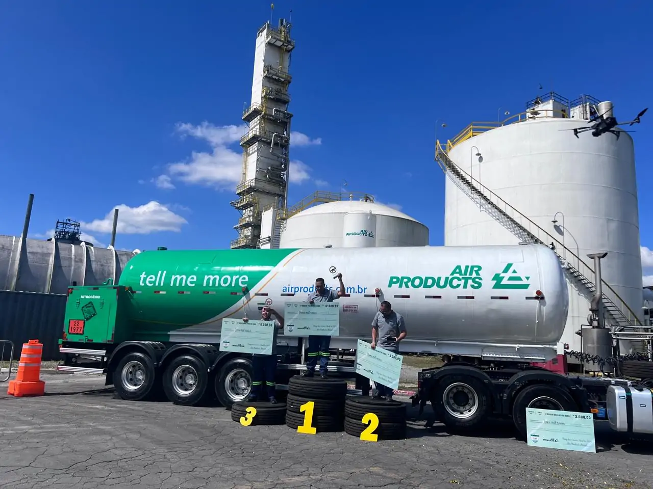 Air Products promove Rodeio de Caminhões em Mogi das Cruzes