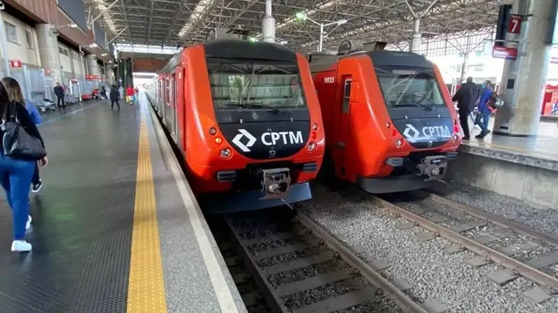 CPTM inicia manutenção da passarela metálica da Estação Calmon Viana