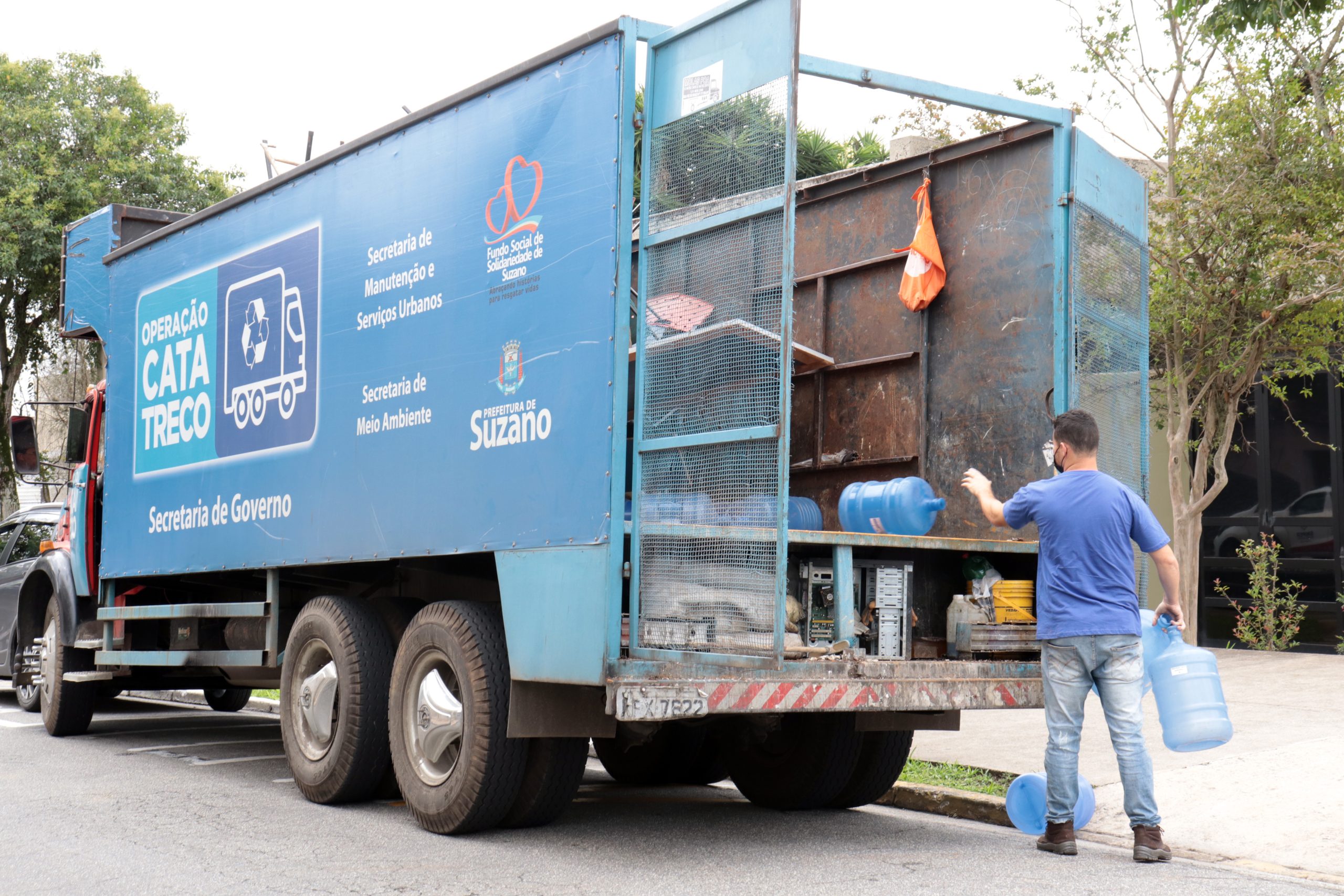Operação 'Cata Treco' atenderá 15 bairros em Suzano na próxima semana