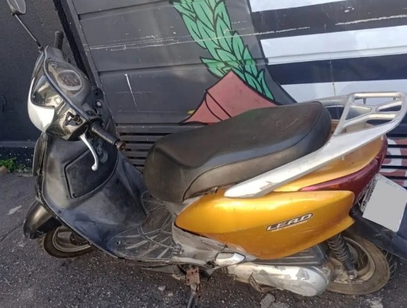 Homem compra moto por R$ 500 e acaba preso; veículo tinha sido furtado em 2021