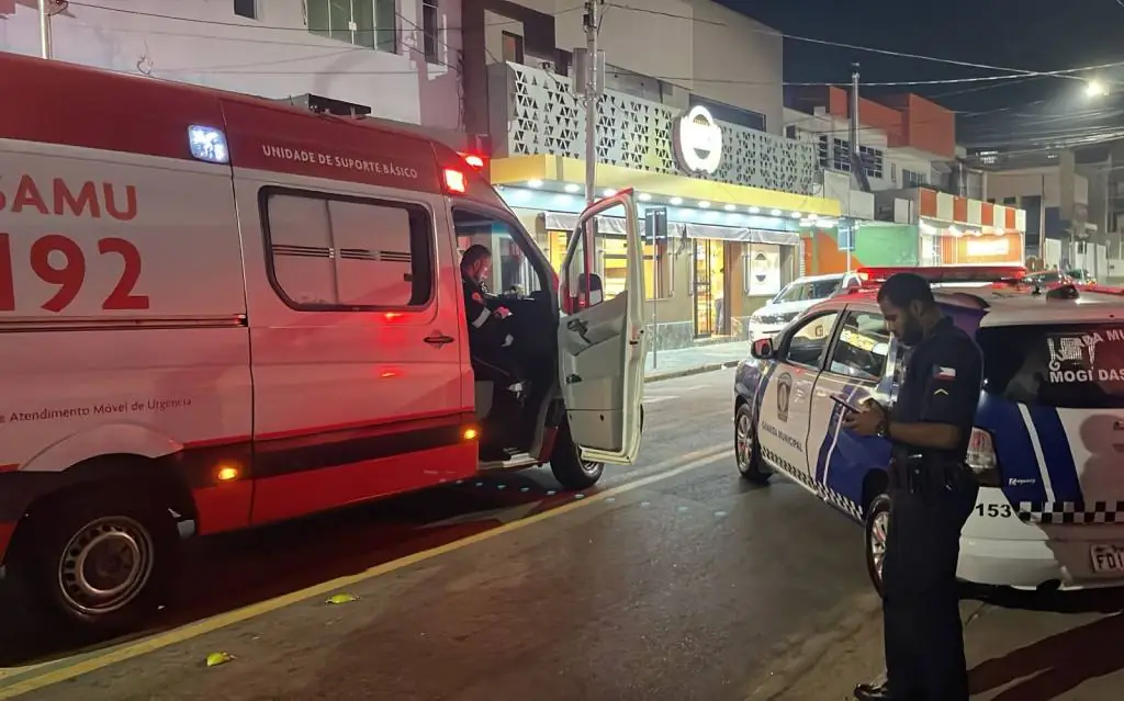 Samu chega para atender | Vitor Gianluca