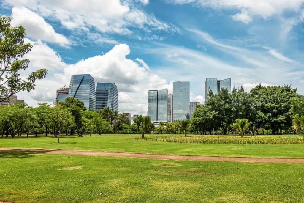 Parque do Povo em São Paulo