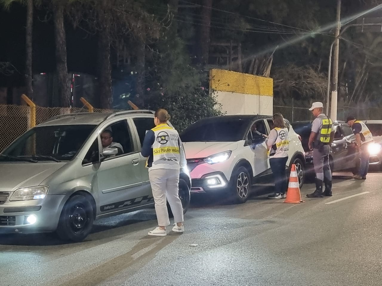 12 motoristas são autuados em Suzano em operação de combate à embriaguez ao volante