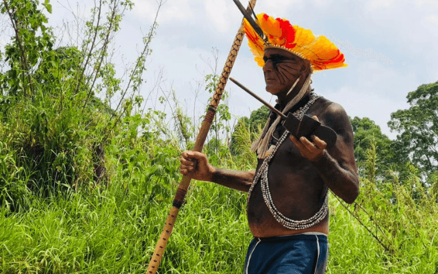 Indígenas da aldeia M'boiji votam em Mogi das Cruzes