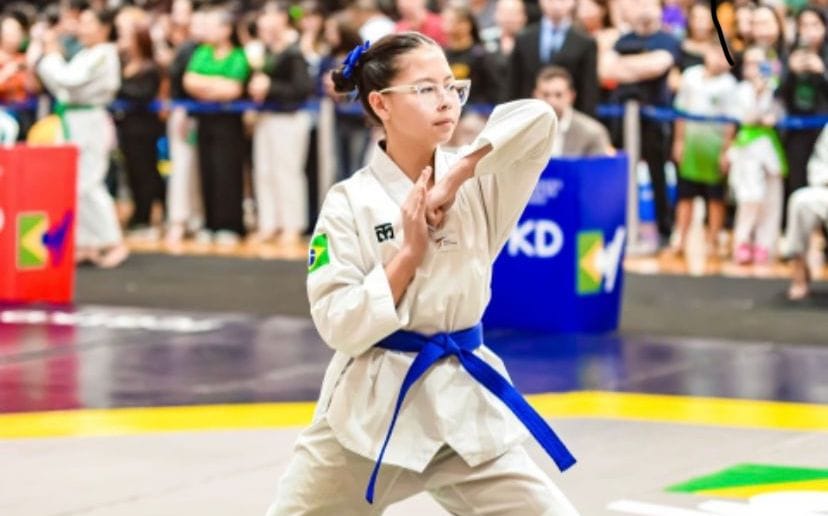 Atleta de Mogi conquista medalha de ouro na Copa do Brasil de Taekwondo no Rio de Janeiro