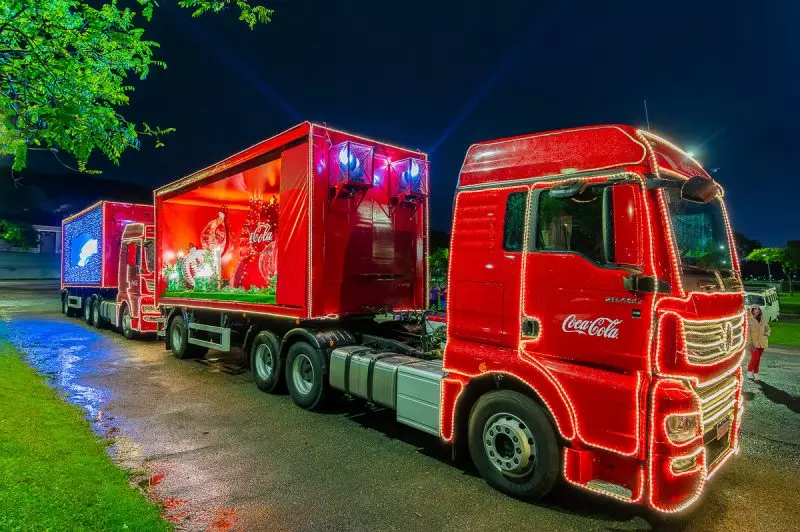 Suzano tem 'Acender das Luzes' e caravana da Coca-Cola nesta quarta-feira (4)