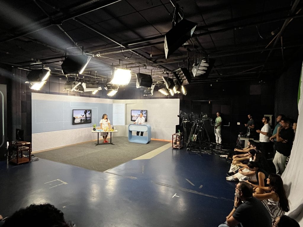 Palestra aconteceu nos estúdios da emissora TV Diário | Vitor Gianluca/O Diário de Mogi.