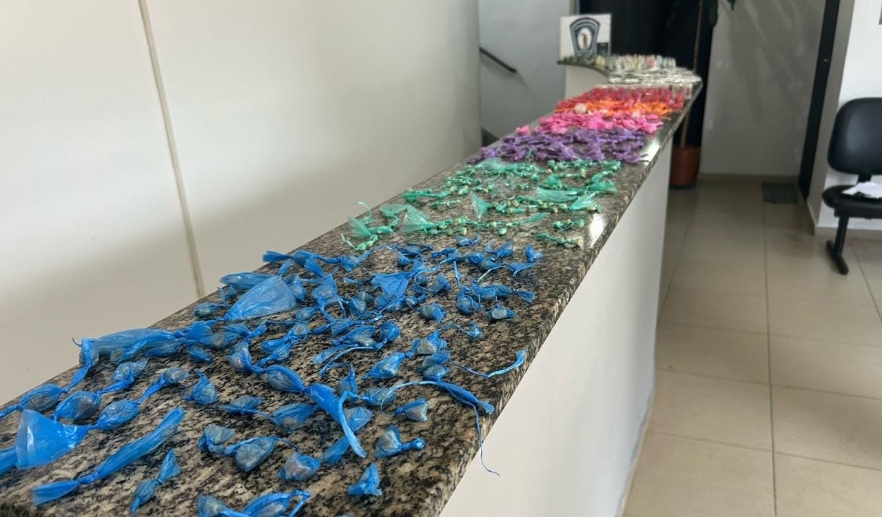 GCM de Mogi apreende 750 porções de drogas na Vila Natal