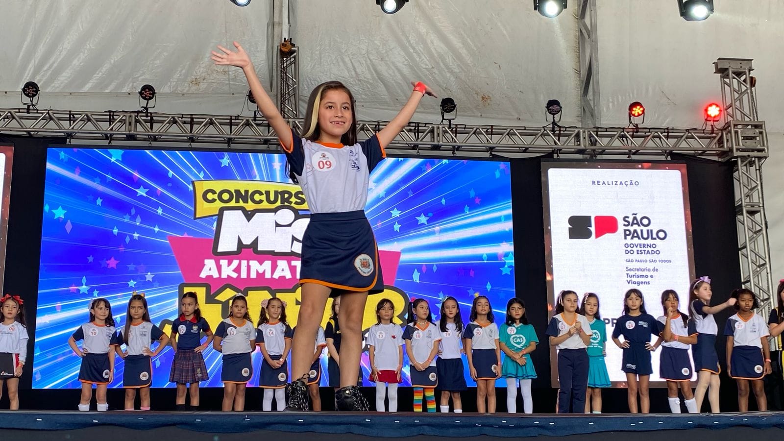 Fofuras! Veja as fotos do Concurso Miss e Mister Akimatsuri Júnior