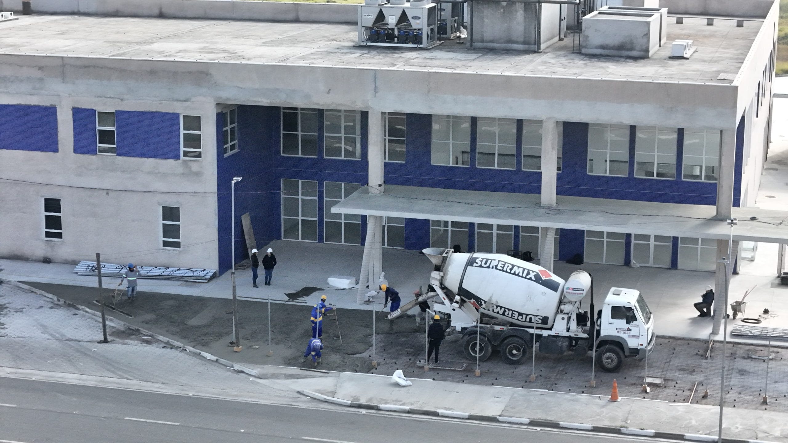 Obra do Hospital Federal de Suzano atinge 80% de conclusão