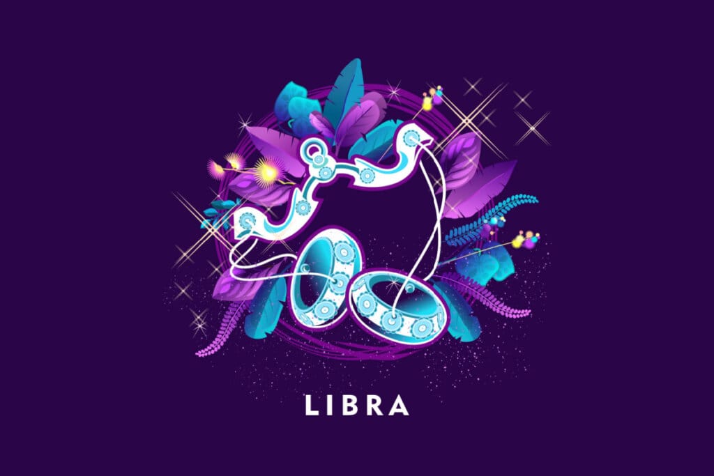 Símbolo do signo de libra