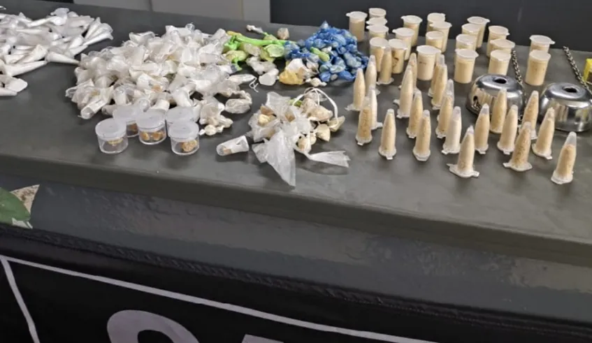 Canil da GCM de Mogi localiza quase 700 porções de drogas no Conjunto Santo Ângelo