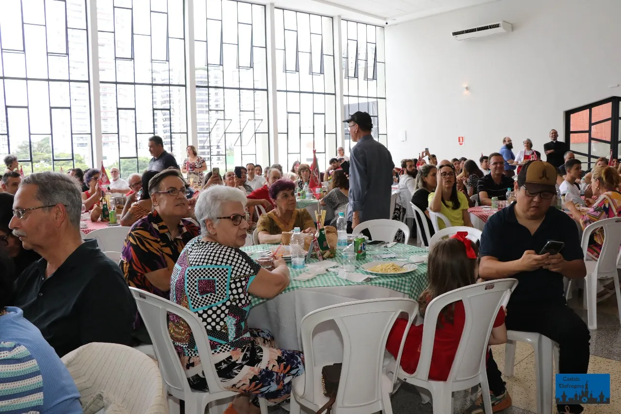 Sabor e solidariedade marcam almoço italiano em prol da 413ª Festa do Divino de Mogi das Cruzes