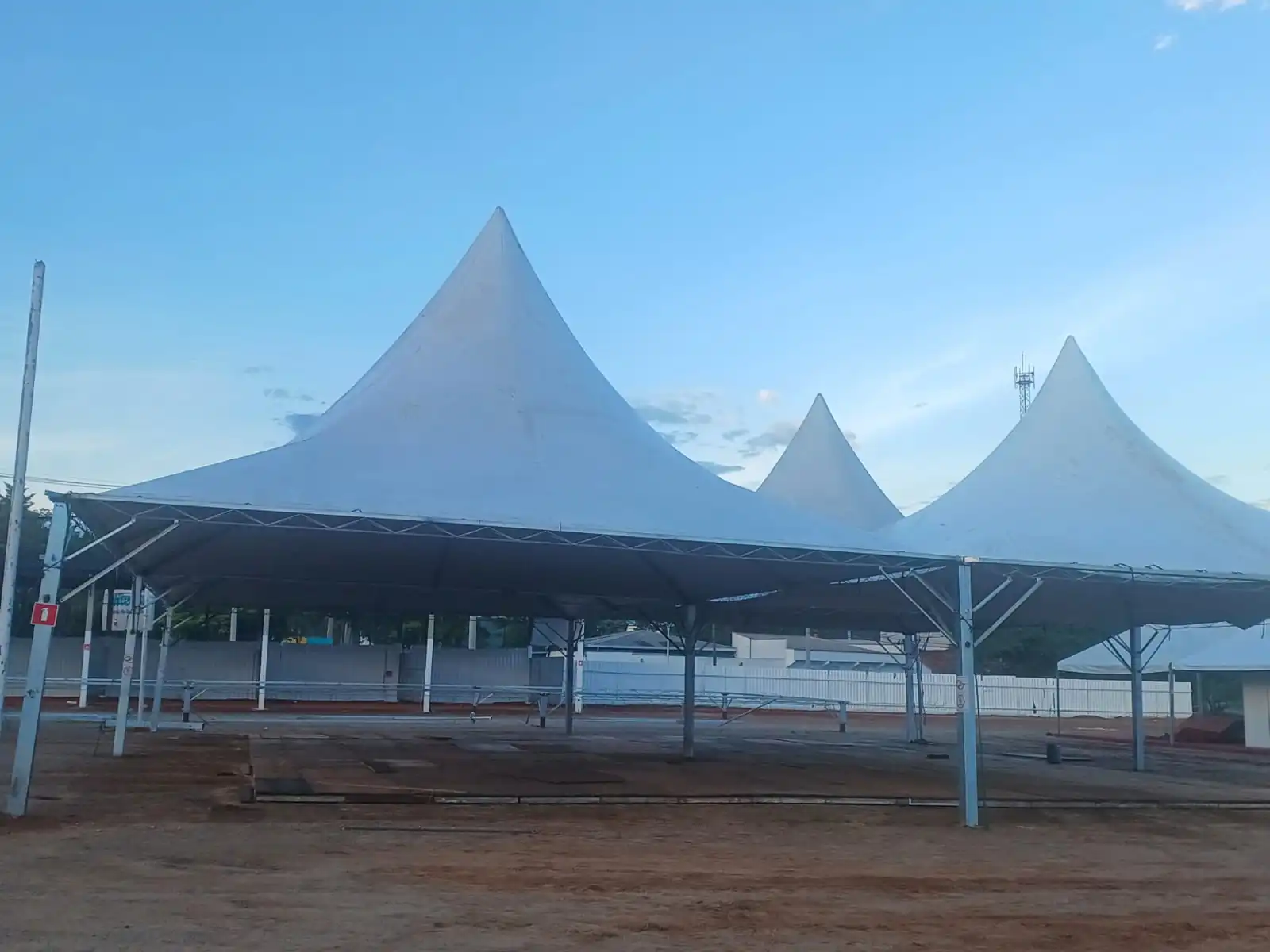 Estrutura do 33º Furusato Matsuri está pronta para receber o público em Mogi das Cruzes