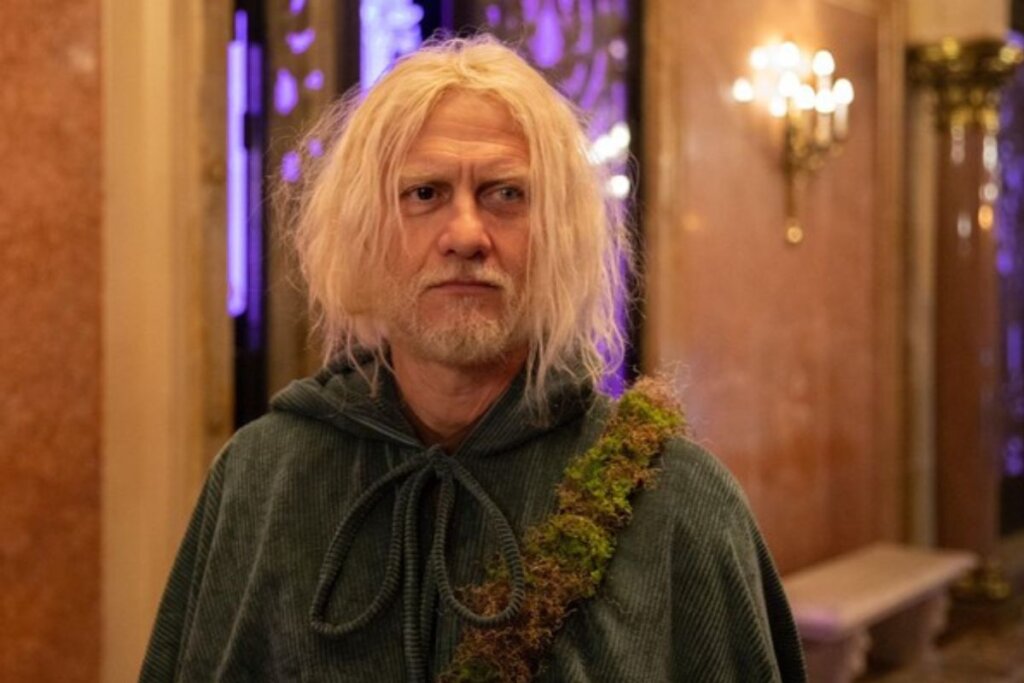 Gabriel Braga Nunes como Rumorym em cena do filme "D.P.A 4 - O Fantástico Reino De Ondion"