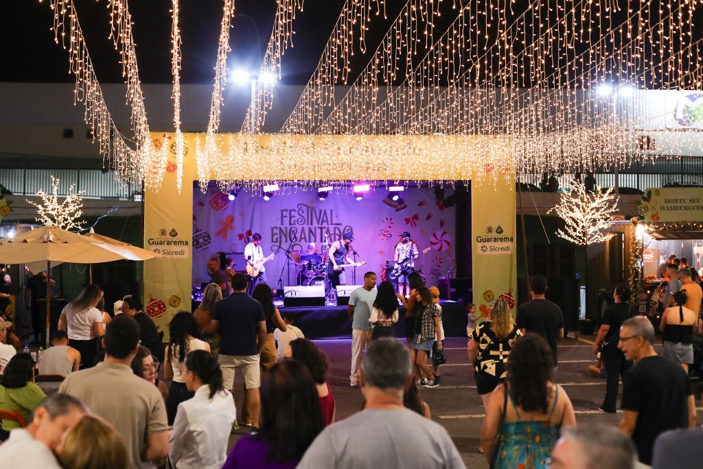 A programação do Festival Encantado de Guararema segue até o dia 4 de janeiro de 2026 | Foto: Warley Kenji/ComunicaçãoPMG