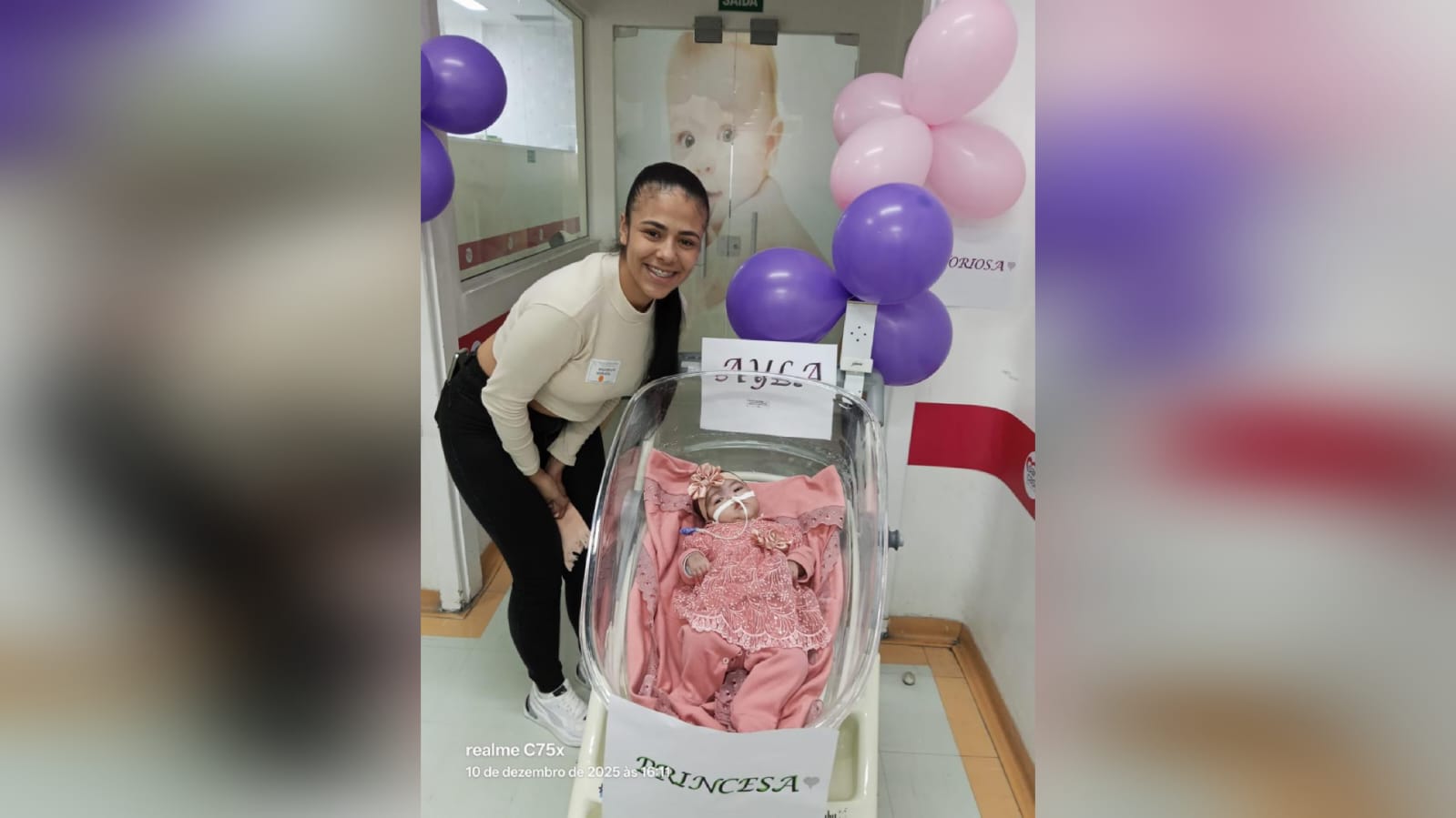 Bebê com cardiopatia congênita recebe alta em Mogi das Cruzes após 5 meses de internação