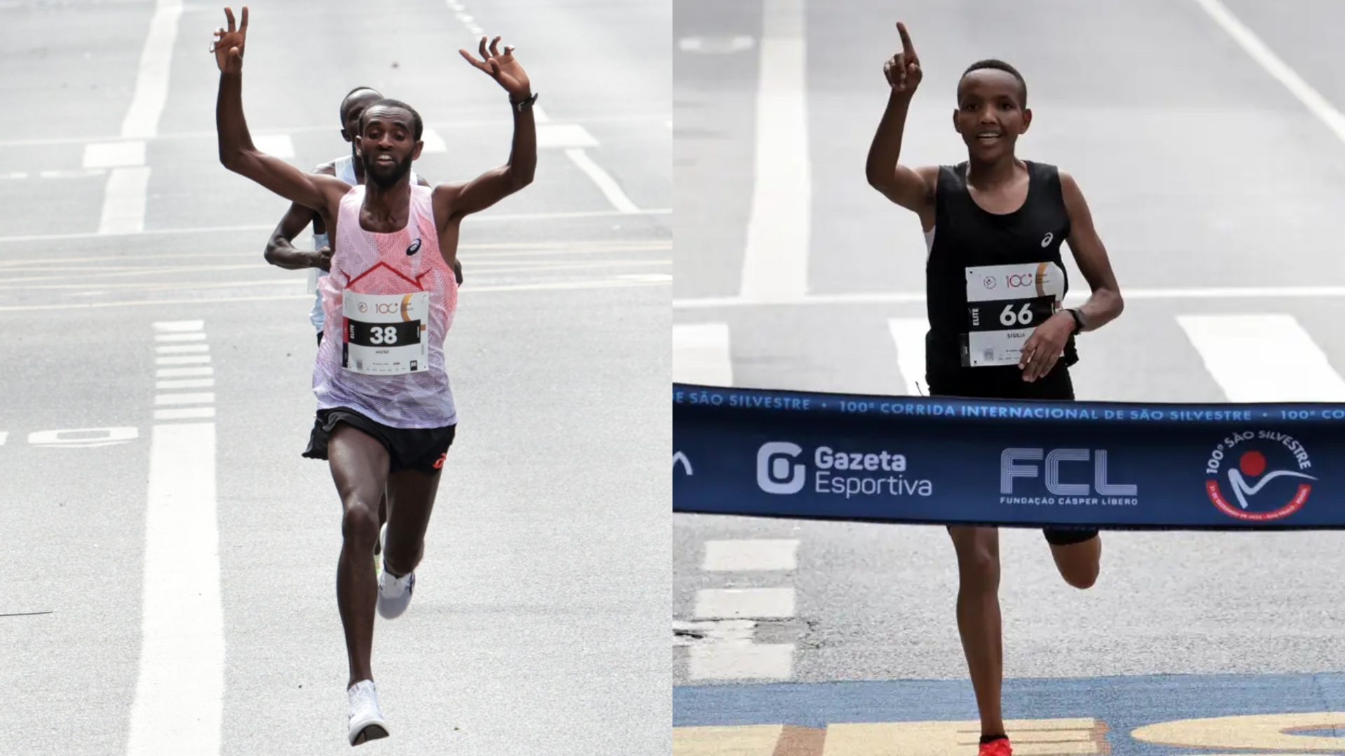 Atletas da Etiópia e da Tanzânia vencem São Silvestre; brasileiros conquistam o terceiro lugar