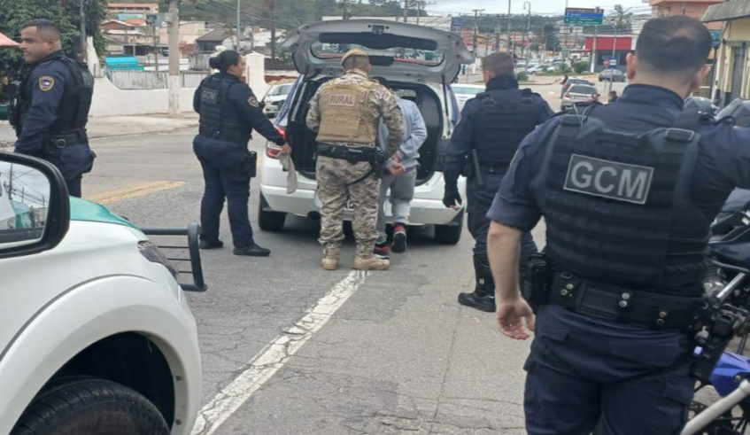 Procurado da Justiça por lesão corporal é preso pela GCM de Mogi das Cruzes