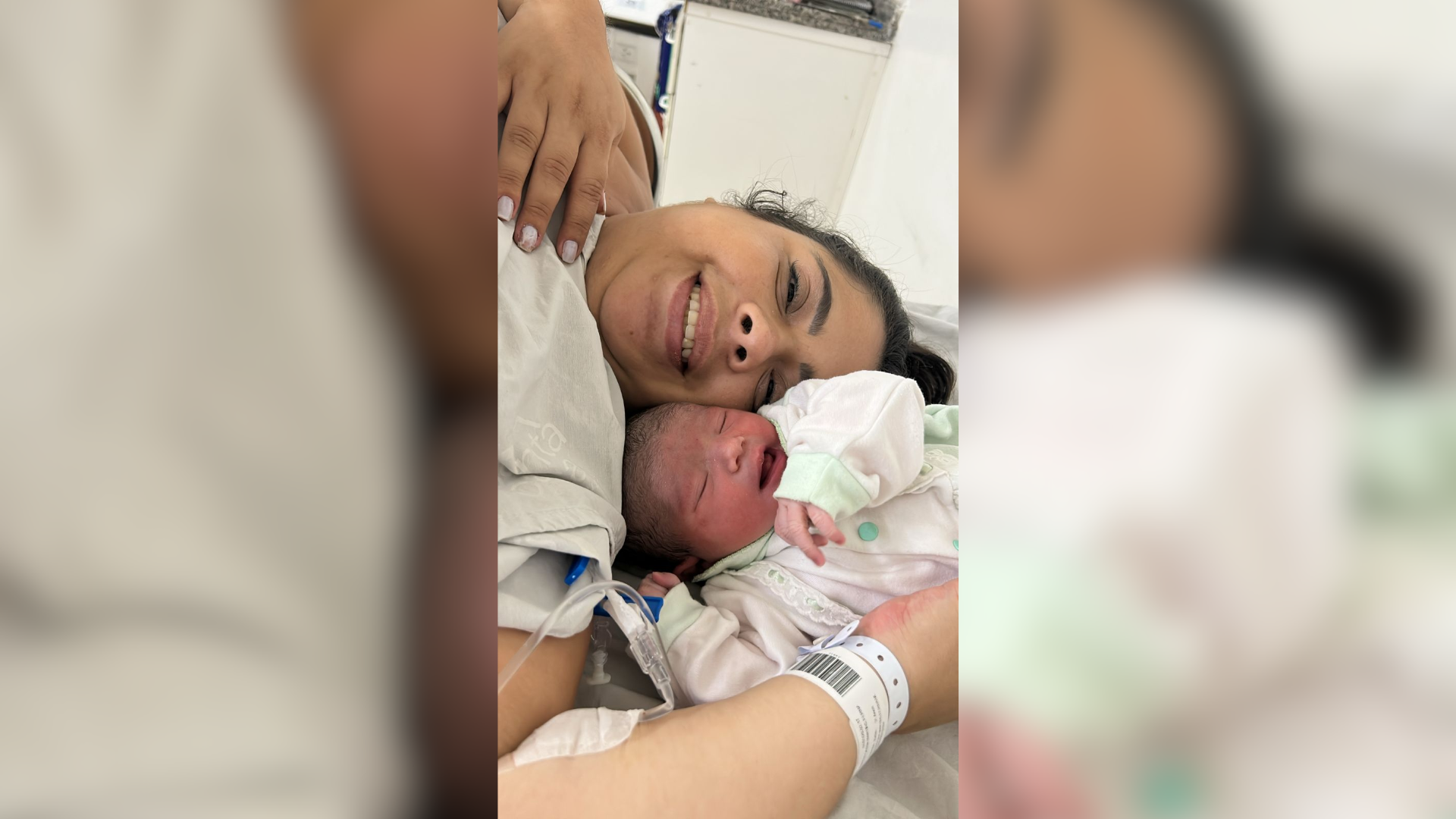 Maria Flor é o primeiro bebê de 2026 nascido na Santa Casa de Mogi das Cruzes
