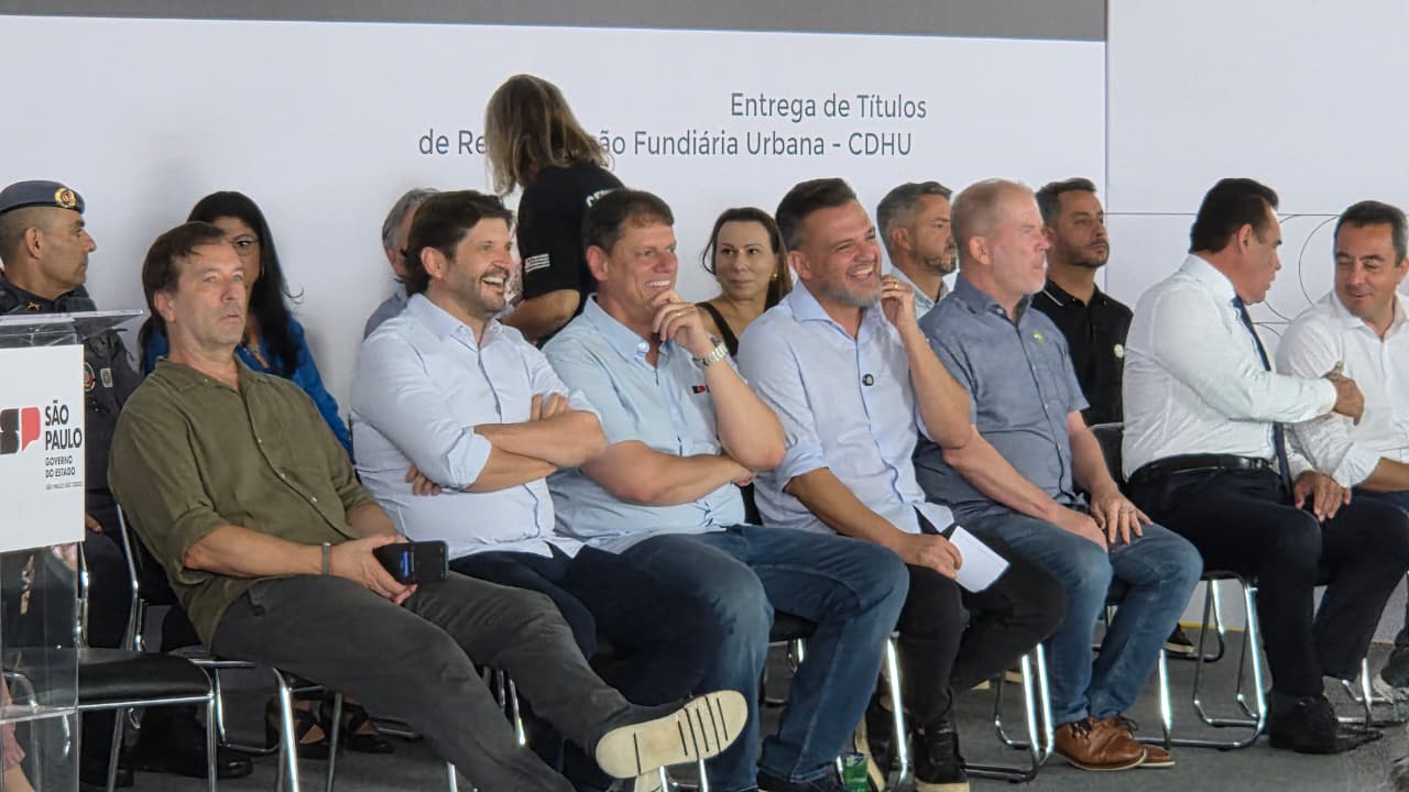 Tarcísio segue sem nome de vice para chapa em 2026: 'A gente não vai tratar disso agora'