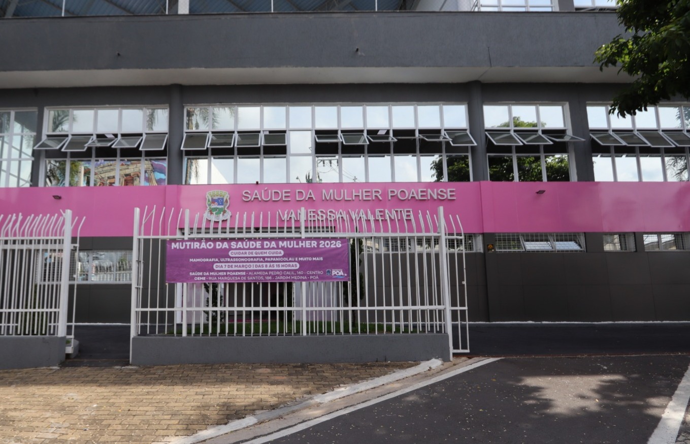Poá promove Mutirão da Saúde da Mulher com mamografia, ultrassom e papanicolau