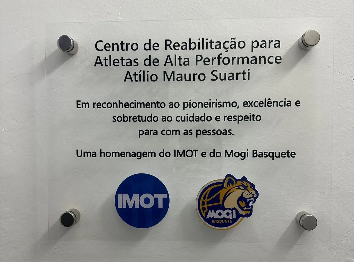 IMOT e Mogi Basquete inauguram revitalização do Centro de Reabilitação e homenageiam Atílio Mauro Suarti