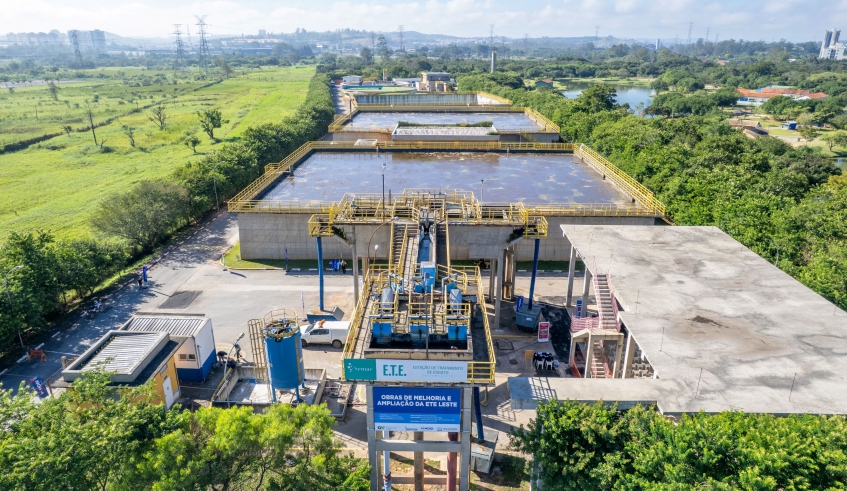 Mogi das Cruzes autoriza retomada de obras da ETE Leste, em César de Souza