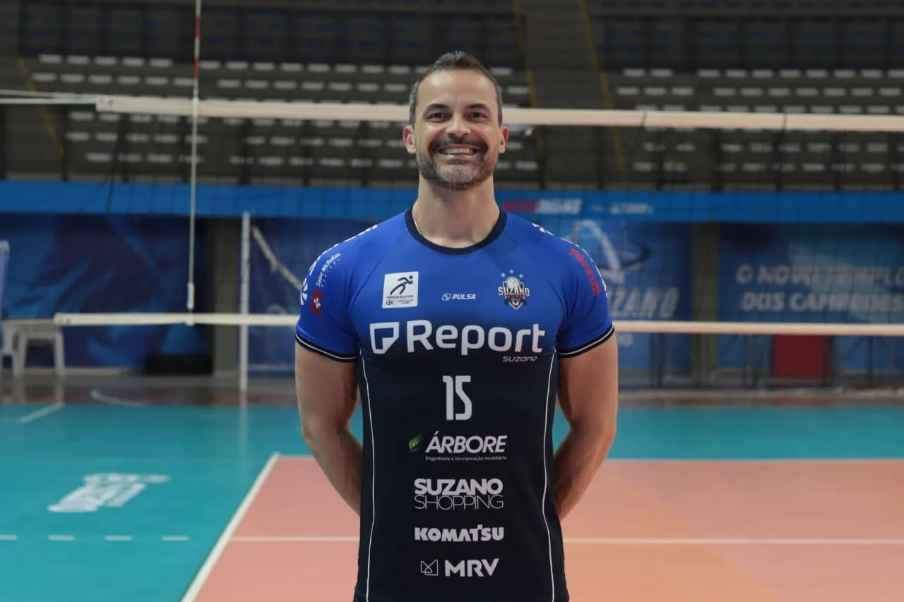 Suzano Vôlei anuncia renovação com central Riad para sua 6ª temporada no clube