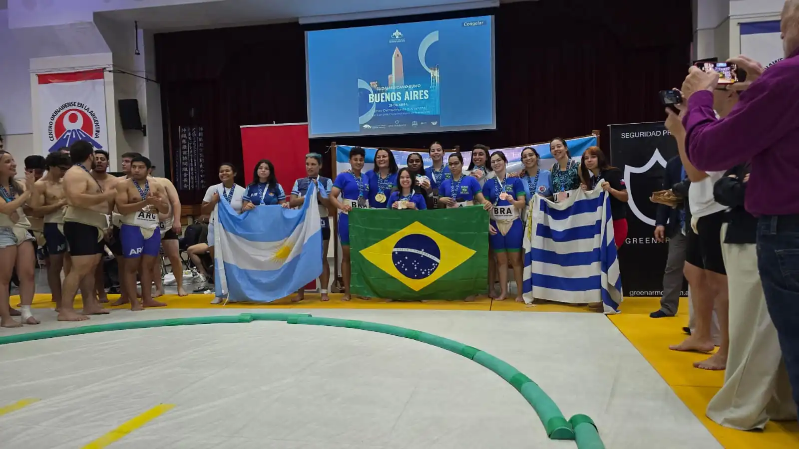Atletas de Suzano sobem ao pódio no Campeonato Sul-Americano de Sumô