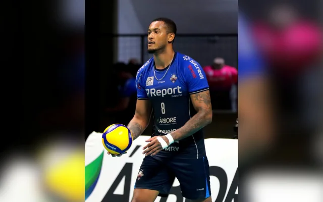 Guilherme Sabino renova com o Suzano Vôlei