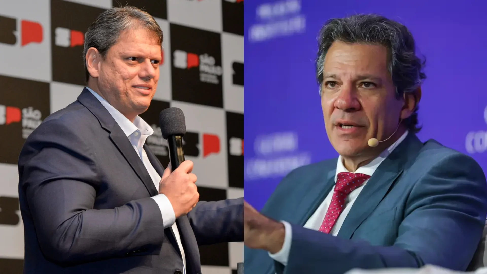 Pesquisa Vox Brasil aponta Tarcísio à frente de Haddad na disputa pelo governo de SP