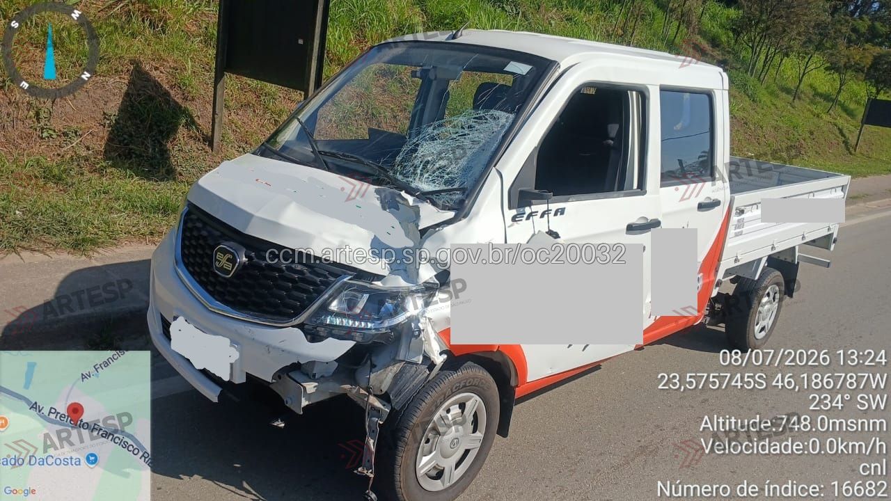 Ciclista morre após ser atropelado na Mogi-Bertioga nesta quarta-feira (8)