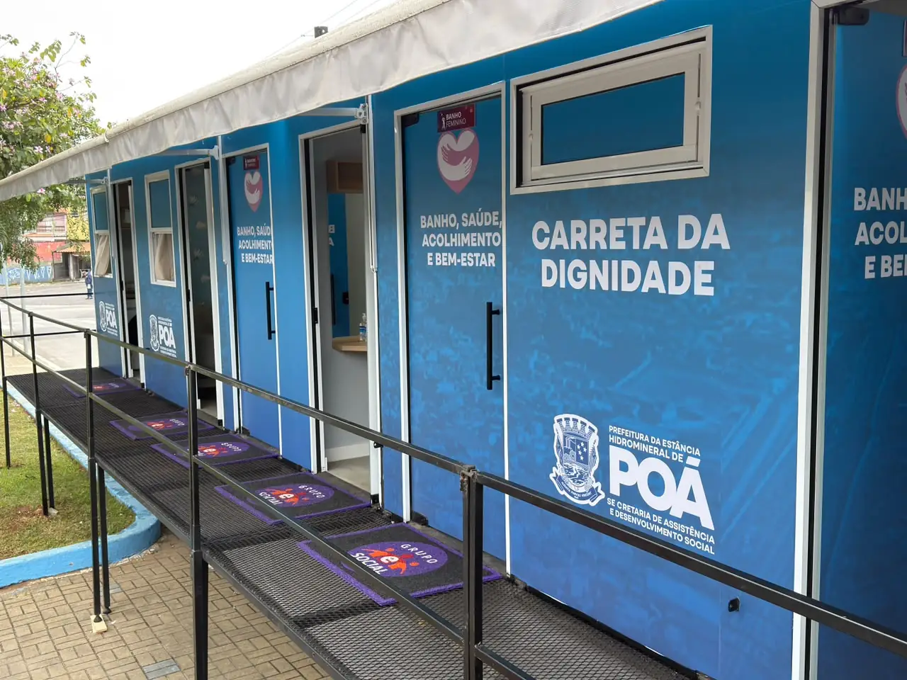Poá recebe Carreta da Dignidade com serviços gratuitos até 20 de julho