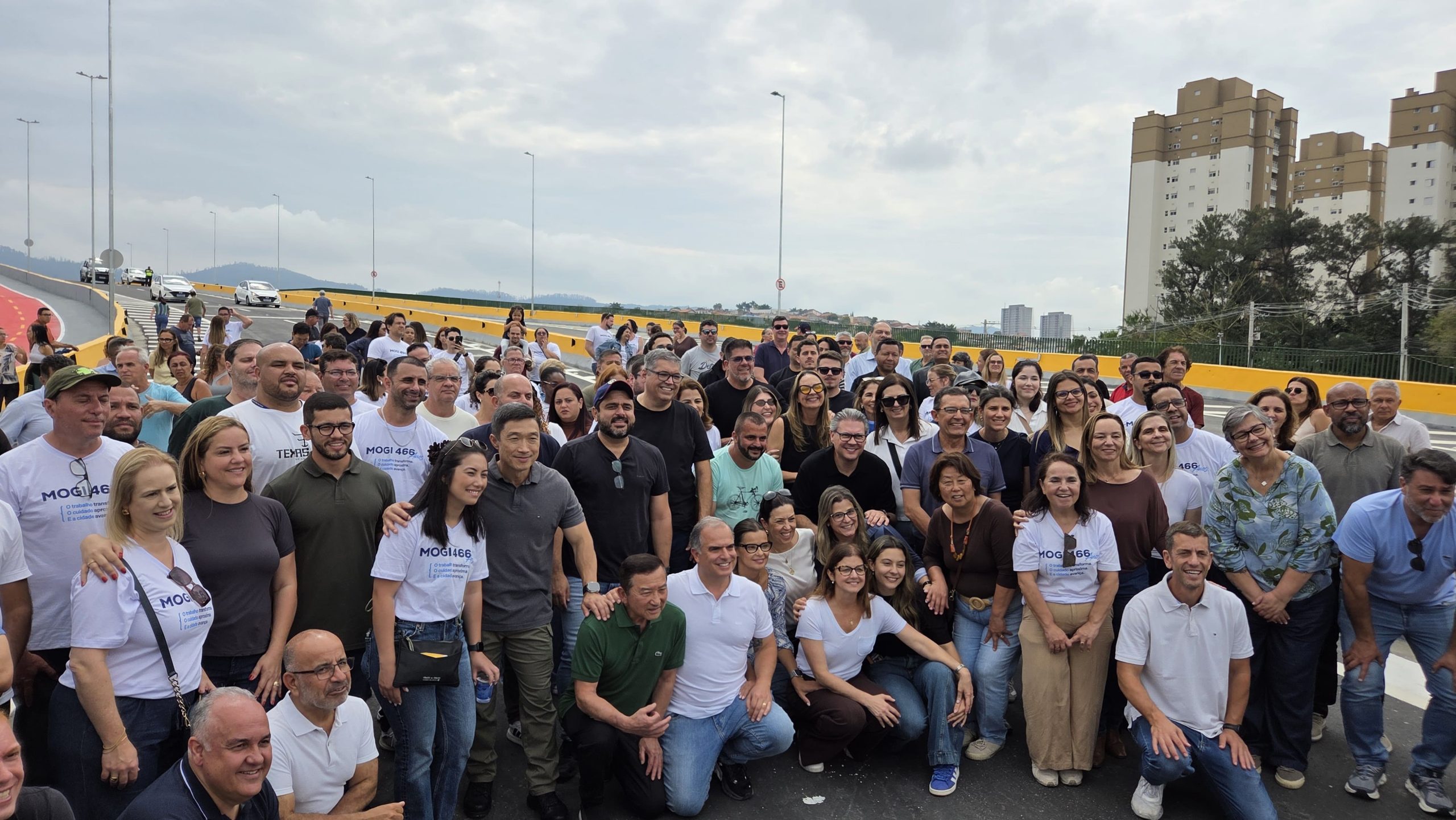 Prefeitura de Mogi das Cruzes inaugura Nova Perimetral, em César de Souza