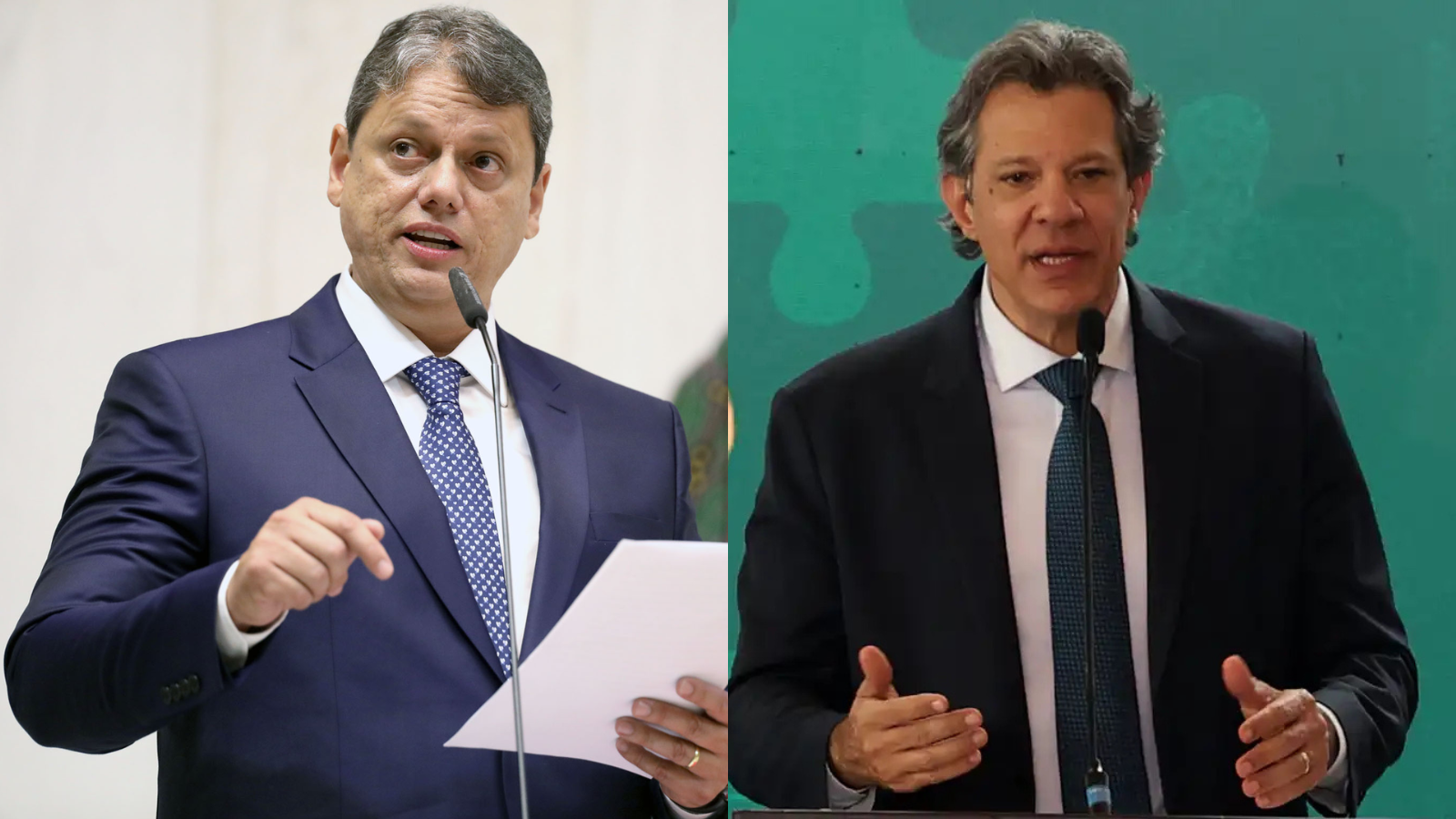 Quaest: Tarcísio lidera no 1º turno com 42% das intenções de voto, Haddad registra 27%