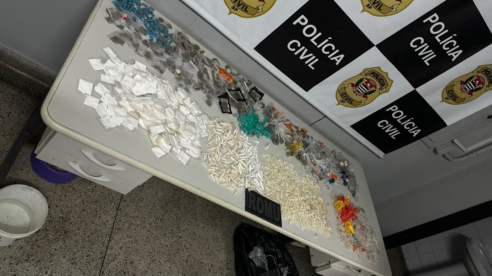 Guarda Civil Municipal de Suzano apreende 2,4kg de drogas em Palmeiras