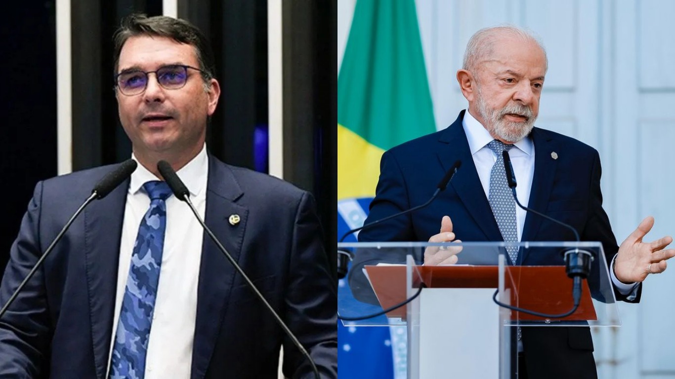 Datafolha: Flávio Bolsonaro tem 51% dos votos válidos contra 49% de Lula no 2º turno