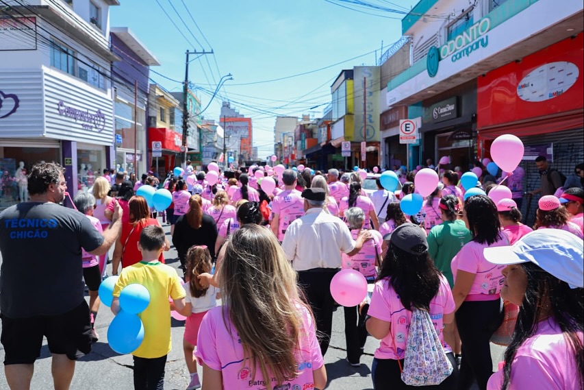 Suzano recebe nova edição da Caminhada do Outubro Rosa neste sábado (17)